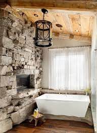 25 Natural Stone Bathroom Decor Ideas