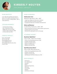 Customize 859 High School Resumes Templates Online Canva
