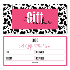 vector name voucher template bright
