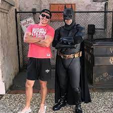 Warner Bros. Movie World - Gold Coast, Australia - Batman is always  smiling... on the inside. Pic shared by slava_vynogradov. #movieworldaus |  Facebook