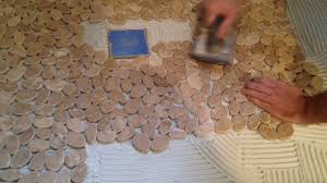 how to hide stone mosaic tile seams