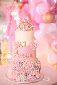 1st Birthday Princess Themed Birthday Cake Themed Birthday Cakes  gambar png