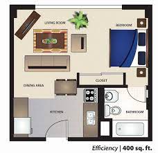 400 Sq Ft Apartment Floor Plan