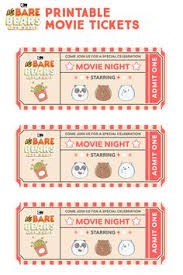 Download available on android and ios devices; We Bear Bears Printable Movie Tickets Bare Bears We Bare Bears We Bare Bears Wallpapers