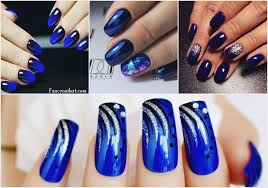 Conquer the anchors with this blue and white nail art design. Nail Design Blue Adorable Dark Blue Nail Designs