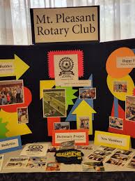 club exhibit rotary club of mount