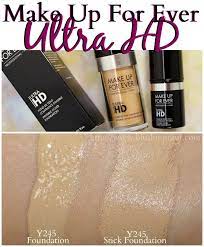 ultra hd foundation swatches
