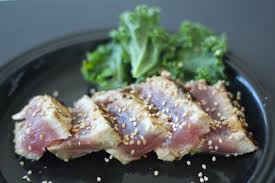 ginger marinated tuna steaks aip