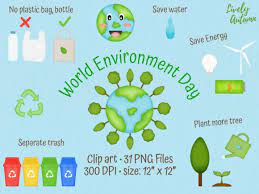 environment day clip art png files