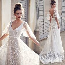 Long sleeve prom dresses, long prom dress, evening dress,prom dresses,prom dress. Autumn Womens Fashion V Neck Short Sleeve Lace Vintage Gown Evening Wedding Party Dress Robe Ball Gowns Wedding Wedding Dresses Vintage Gowns