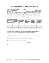 This equipment rental agreement was made on is between (owner) and (renter). Equipment Rental Agreement Template Pdf Pdfsimpli