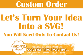 custom svg design custom order cut