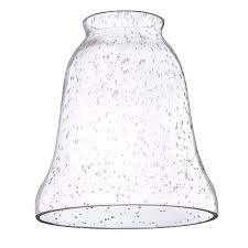 4 1 Cm Clear Seeded Bell Shade