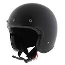 Vito Grande (big size) open face helmet matt black - Motorcycle ...