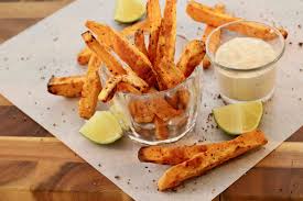 air fryer tajin sweet potato fries recipe