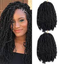 Buy the best and latest synthetic braiding hairsynthetic. Valentines Day Gifts 2 Pcs Pack 8 Inch Spring Twist Crochet Hair Kinky Synthetic Braiding Hair Extensions 1 Wantitall