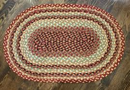 colonial burgundy braided rug