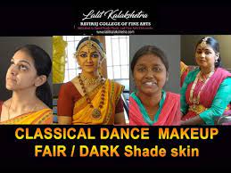 clical dance makeup fair dark