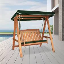 Outsunny Wooden Porch A Frame Swing