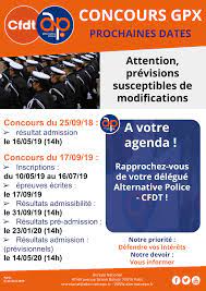 CONCOURS GARDIEN DE LA PAIX : PROCHAINES DATES - Alternative Police