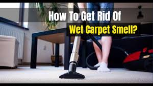 wet carpet smell bond cleaning