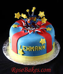 You can completely customize boy baby shower cakes nj. Superman Bursting Out Of The Cake Exploding Cake Tutorial Part 2