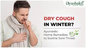 dry cough ayurvedic home remes to