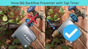 hose bib backflow preventer with tap