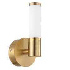 white glass wall sconce