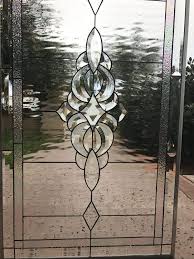 Clear Glass Stained Glass Window Panel