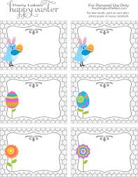 You can also print out a free matching envelope, which is quick and easy to make! 10 Easter And Spring Printables Easter Printables Free Easter Tags Easter Treat Bags