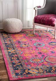 mid century vine inspired retro rugs
