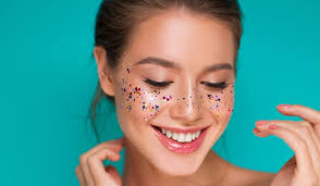 glitter makeup for the party season