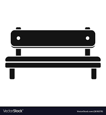 Seat Bench Icon Simple Style Royalty