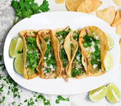 carnitas street tacos happily from
