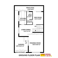 House Plan For 27 Feet By 50 Feet Plot