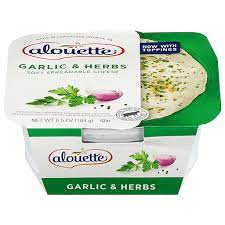 alouette soft garlic herbs spreadable