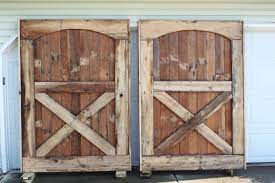 how to build a barn door for a shed