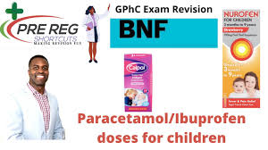 paracetamol ibuprofen doses in