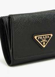 Prada Small Saffiano Leather Wallet For