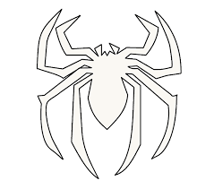 Add a long upside down triangle for the tail. How To Draw Spiderman S Logo Easy Drawing Guides