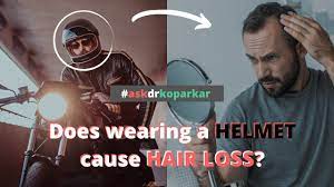how to prevent hair loss from helmets