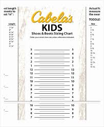 9 Uk Child Size Printable Shoe Size Chart Pdf Download