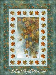 Autumn Leaves Splendor Quilt Pattern