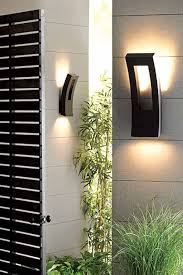 Modern Outdoor Lighting On At