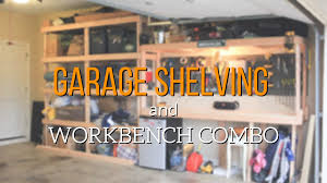 Garage Shelving And Workbench Diy