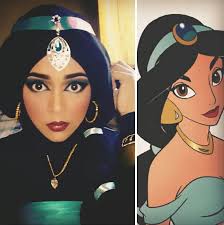 photos makeup artist uses her hijab to