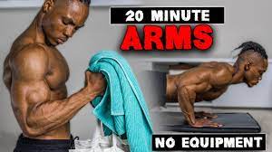 20 minute arms workout no equipment