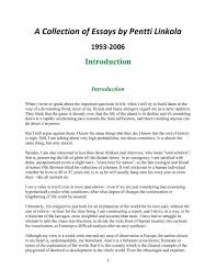 pentti linkola essays 1993 2006