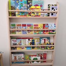 Nursery Bookcase Kids Wall Bookshelf
